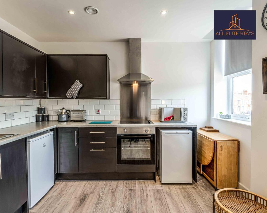 Swan House Apartment 4 - 1 Bed Apartment - Sleeps Up To 4 - Free Parking - Liverpool - Close To City Centre - By All Elite Stays Bagian luar foto